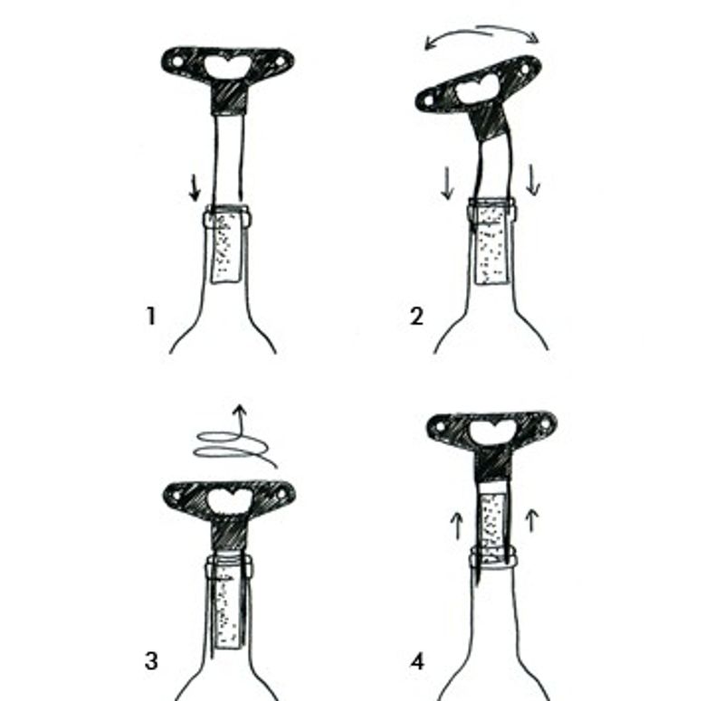 L'Atelier du Vin Bilame Twinblade Anniversaire vinopptrekker