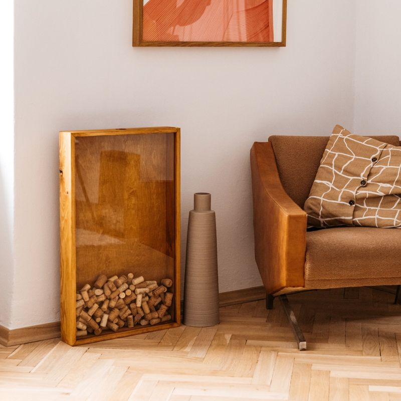 Corkbox Rustikk Clear (stor)