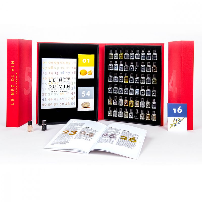 Le Nez aromasett - 54 aromaer for rødvin, hvitvin og musserende