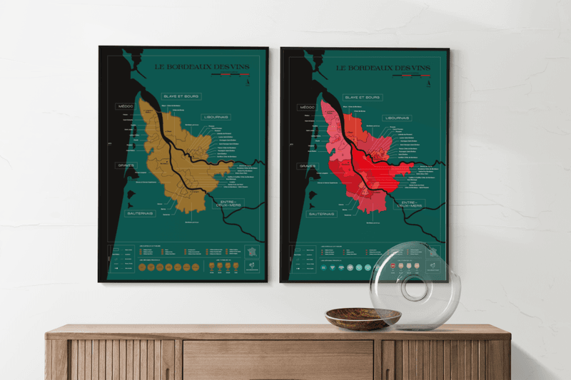 Skrapekart Bordeaux fra1020 Degustations