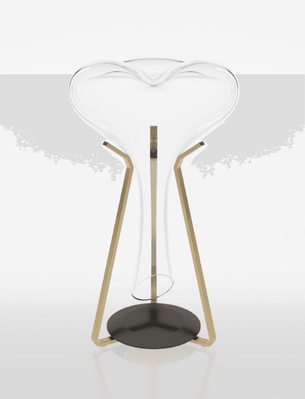 Zieher tørkestativ til karaffel, gull