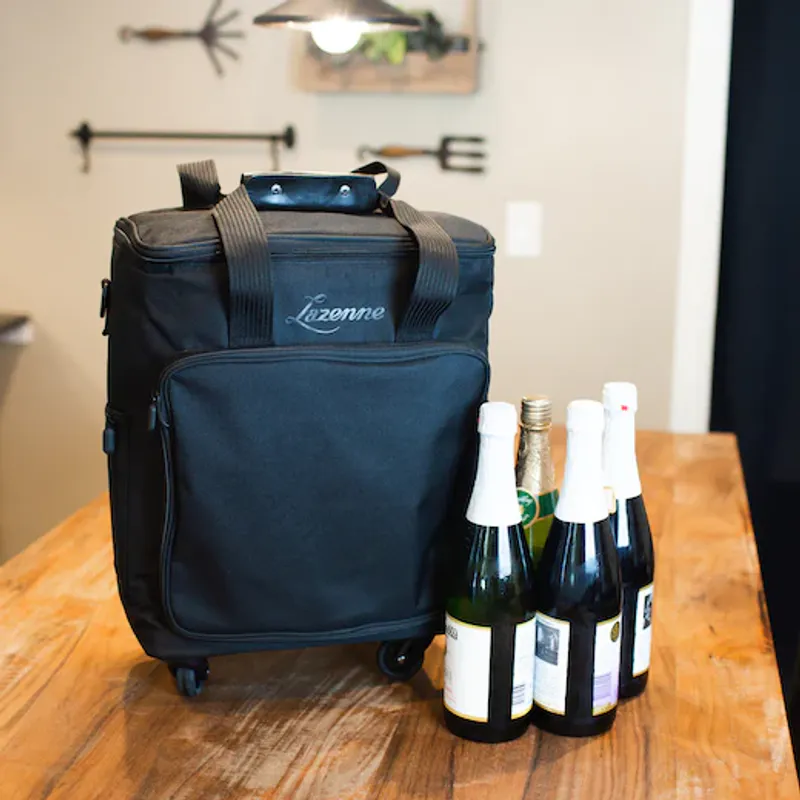 Lazenne vinkoffert/kjølebag - 6 flasker 
