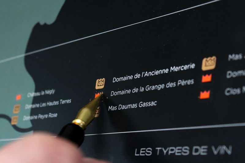 Skrapekart Languedoc fra1020 Degustations