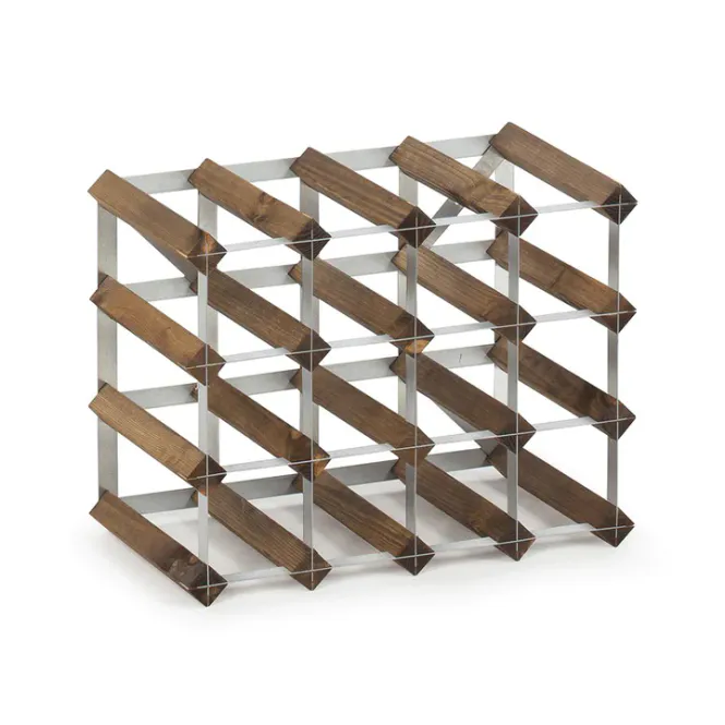 Hovedbilde Vinstativ 16 flasker, montert, dark oak, TWC/16ARDO