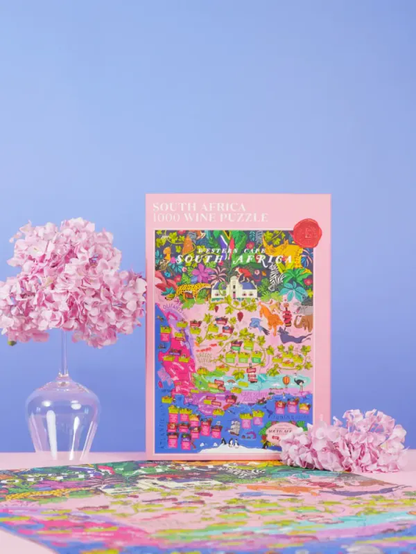 Water and Wines Puslespill Sør Afrika