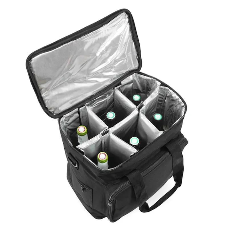 Lazenne vinkoffert/kjølebag - 6 flasker 