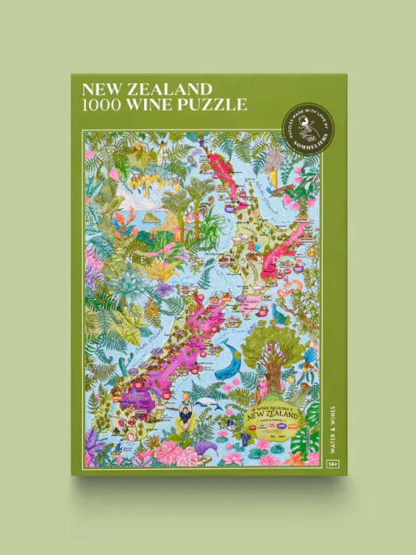 Water and Wines Puslespill New Zealand 